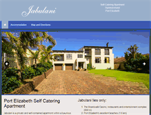 Tablet Screenshot of pe-selfcatering.co.za